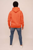 Orange Hooded Sweatshirt