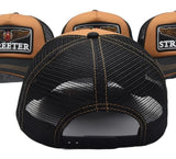 Embroidered "Streeter" Mesh Trucker Hat