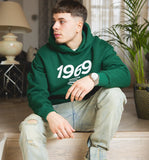 Essential Vintage Green Retro Hoodie