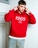 Essential Vintage Red Retro Hoodie