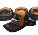 Embroidered "Streeter" Mesh Trucker Hat