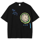 Retro vintage wash oversize T-shirt